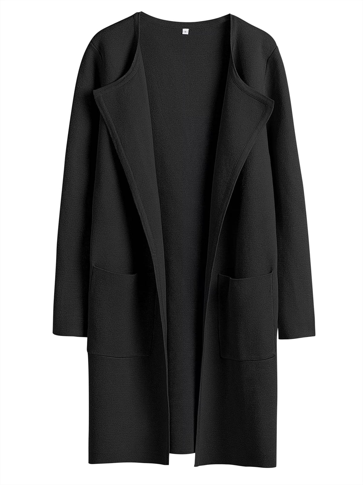 Womens Fall Jackets Oversized Trench Coat Open Front Casual Long Cardigan Sweater Clothing